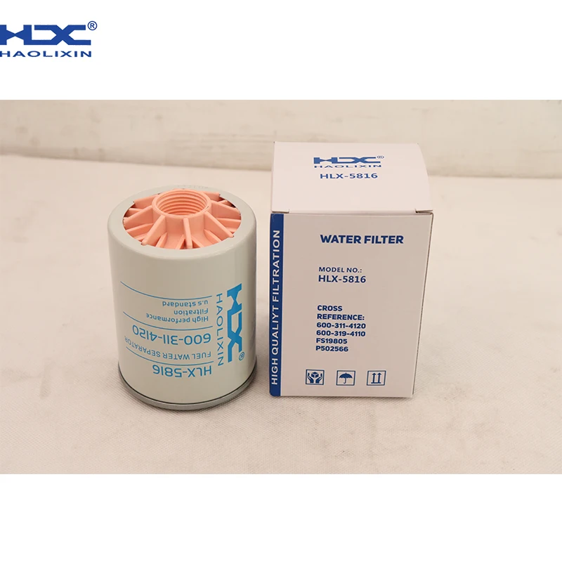 Excavator parts fuel water separtor 600-311-4120  600-319-4110