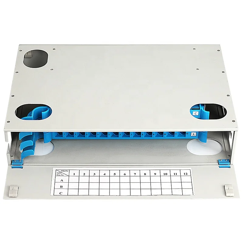 12, 24, 48, 96 ядер, оптическое волокно, ODF, 36 портов, SC, LC, FC, ST, стойка для монтажа, Сращивание, волоконно-оптическая коммутационная панель