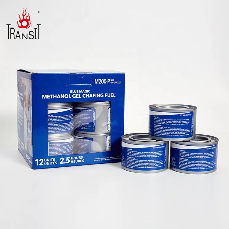 Factory Price Methanol Gel Fuel ( burning time 2.5 hours )