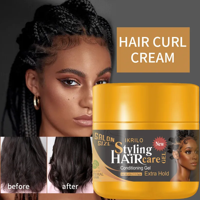 Factory Price Hair Wax Twist Braiding Hair Gel Extreme Hold Glitter Shine Jam Gel And Braiding Gel