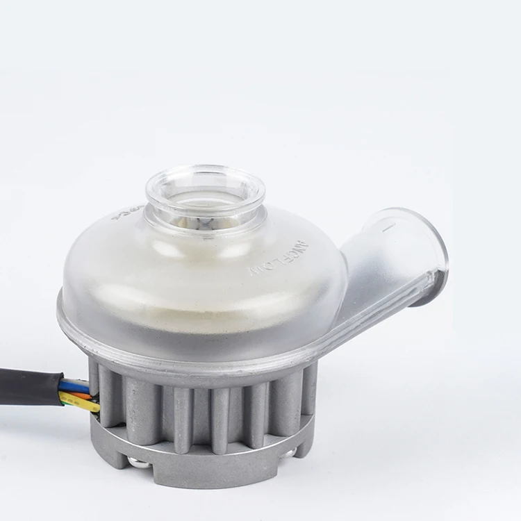 Low Noise Industrial 12v Shaded Pole Motor Plastic Brushless Dc Backward In-line Centrifugal Fan Blower