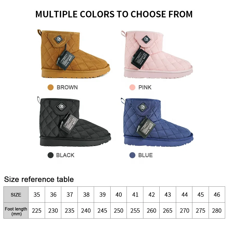 2022 Savior Trendy Temperature Regulating Charging Heated Shoes Boots