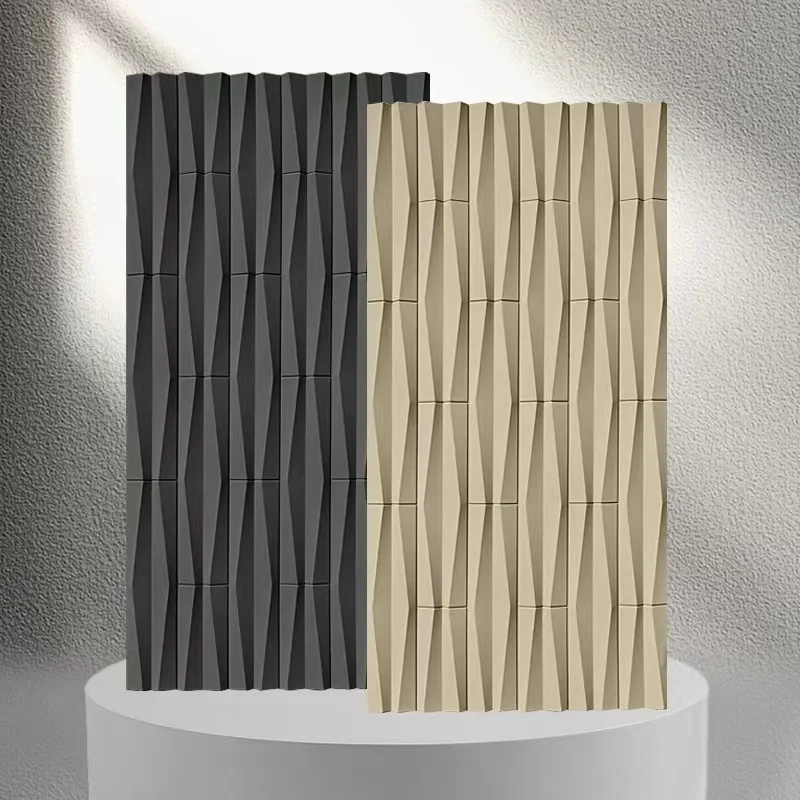 Lightly Outdoor External Decoration PU Artificial Rock 3D Stone Wall Panel