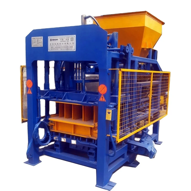QT4-15 concrete cement block making machine sale in Belarus