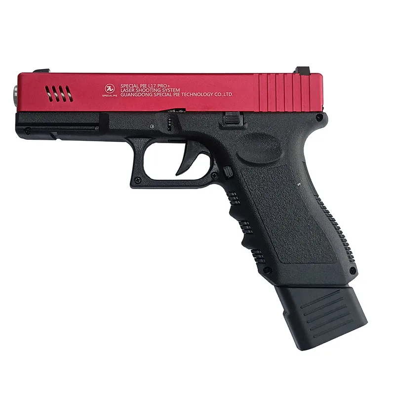 L17Pro  Infrared Recoil Laser Shooting Gun G17lock Dry Fire Laser Shooting Simulator For Indoor Targets Shooting Practice