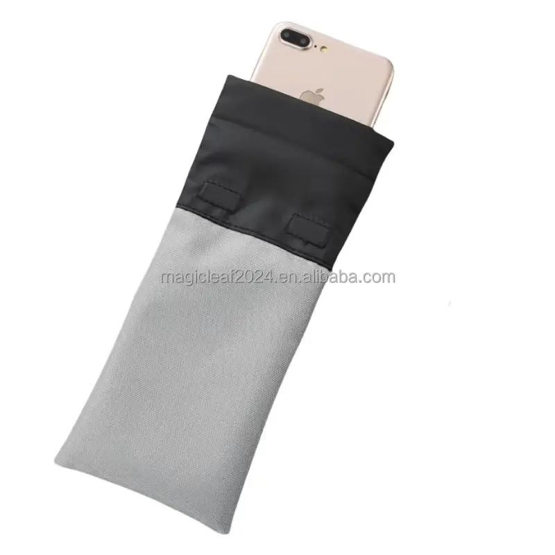 Anti-Hacking RFID Signal Blocking Faraday Bag Shield Pouch Wallet for Cell Phone Car Key FOB