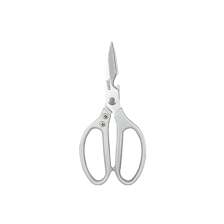 
Five Dynasties Open Bottle Opening Style Silver Multifunction Multi-Purpose Luxury Kitchen Scissors 