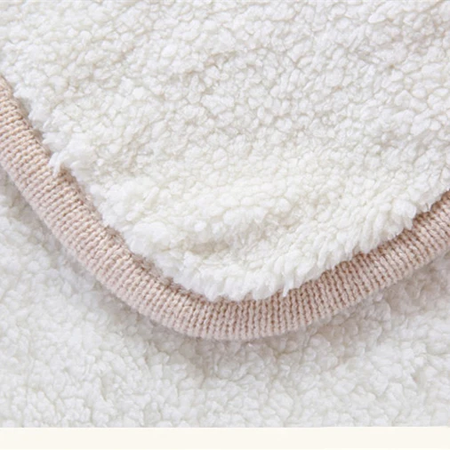 Custom super soft heavy bed wool 100% cotton linen kids weighted chunky knit throw blanket for winter autumn