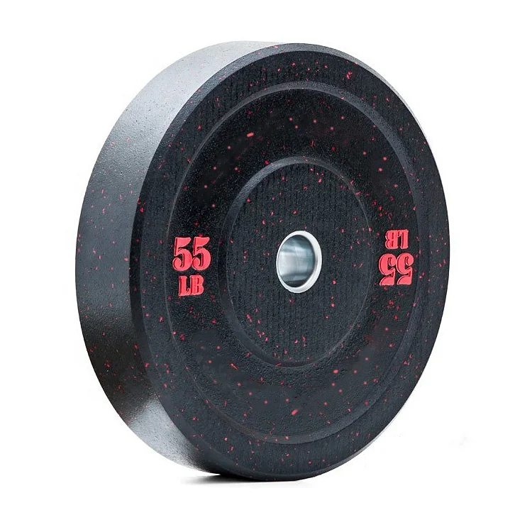Hi-temp Colored Freeweight Bumper Plate For Weightlifting