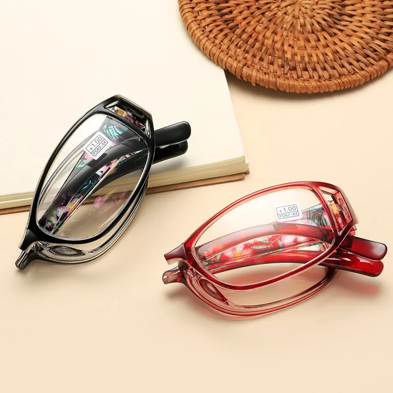 2023 clear plastic folding anti blue light manufacturer unisex square frame cheap fancy reading glasses for men women