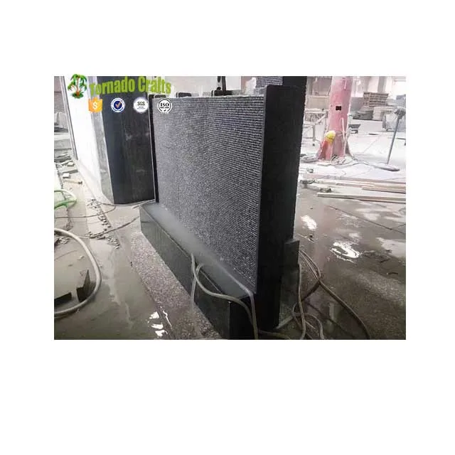 European-style water wall water curtain screen decoration large indoor running water humidifier partition landscape floor swing