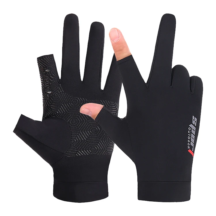 Outdoor Summer Anti-Slip Dew Gloves Driving Fishing Uv Cycling Gloves Sun Protection Gloves