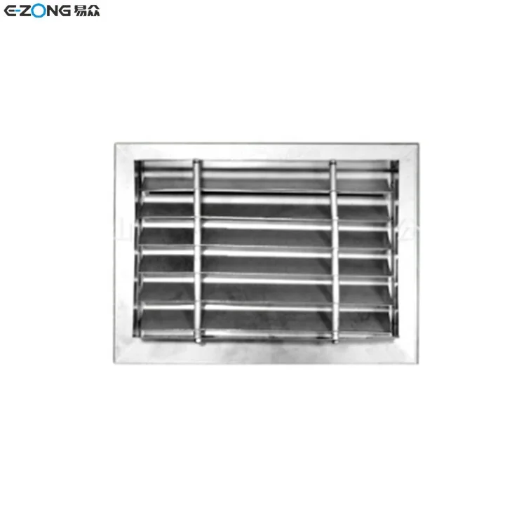 Air conditioner ventilation system Stainless Steel supply air ventilation waterproof vent grille