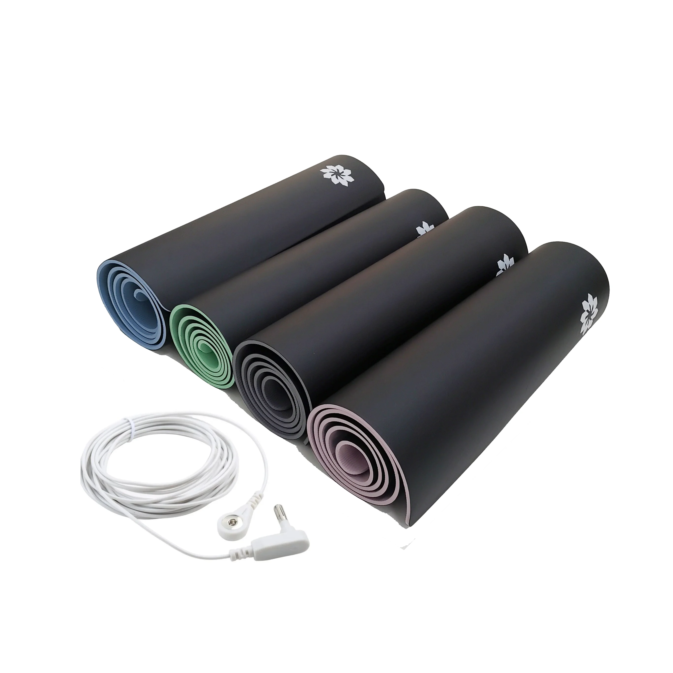 Colorful TPE Grounding Mat Earthing Yoga Mat for sport and home