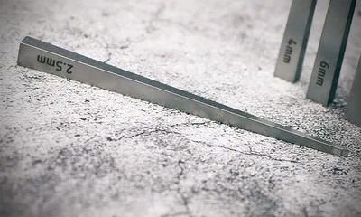 2.5/4/6/10MM Slotted Straight Flat Tip Punch Cut Handmade Leather Goods DIY Leather Carving Hardware Installation Tools