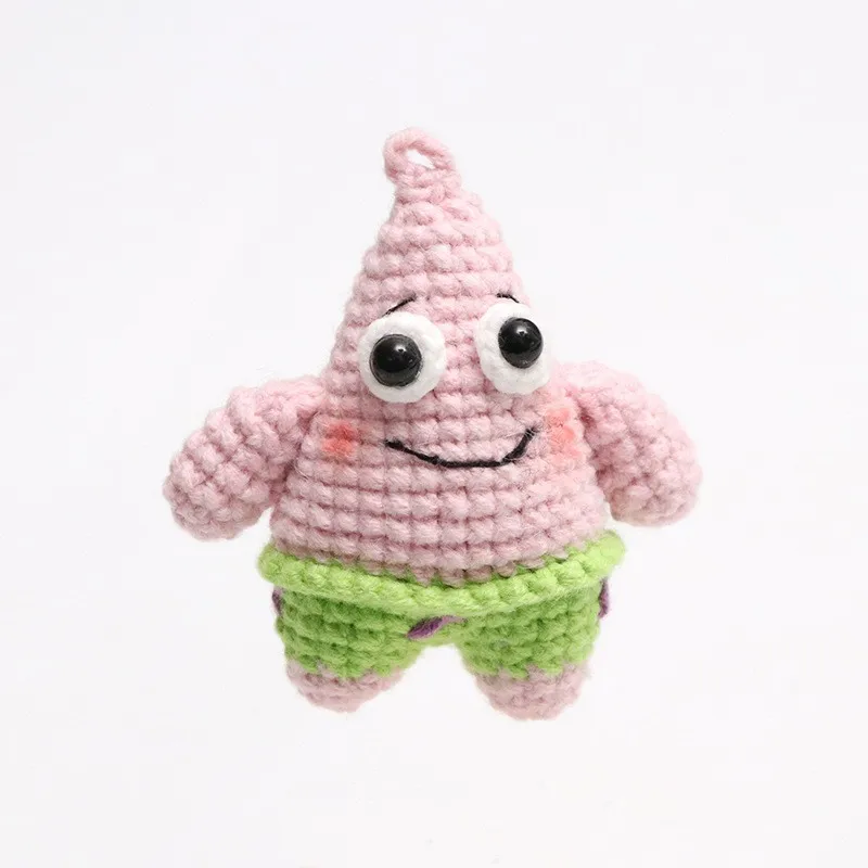 Cute knit toys wholesale custom crocheted animal gifts