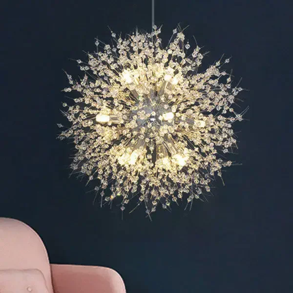 KTW factory wholesale luxury decorative indoor home hotel villa round 8 9 12 16 bulbs modern crystal chandelier