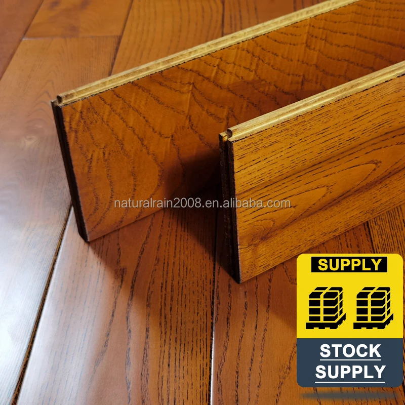 7 Days Delivery Stock Supply Cheap Prime Brazilian Cherry Oak Hard Wood Engineered Flooring