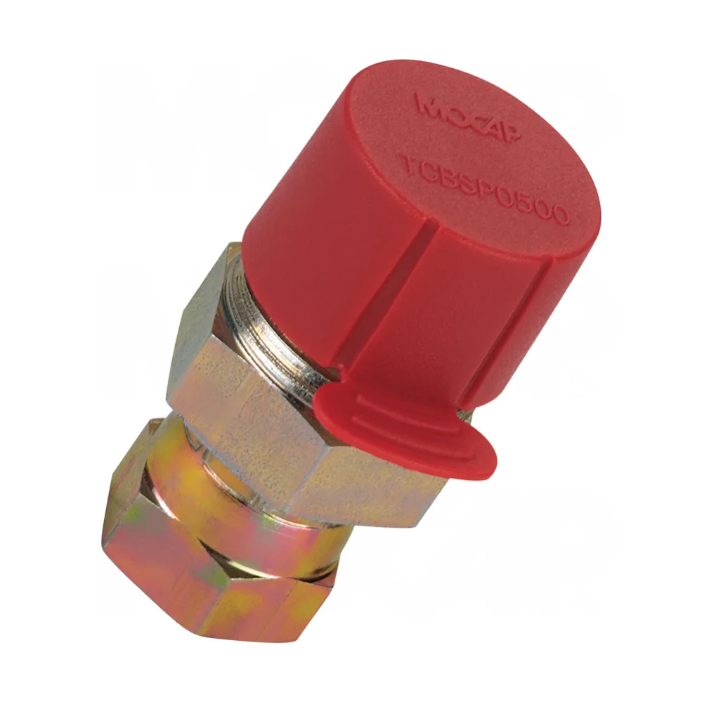 MOCAP straight threads pvc male thread end cap pipe end protective caps