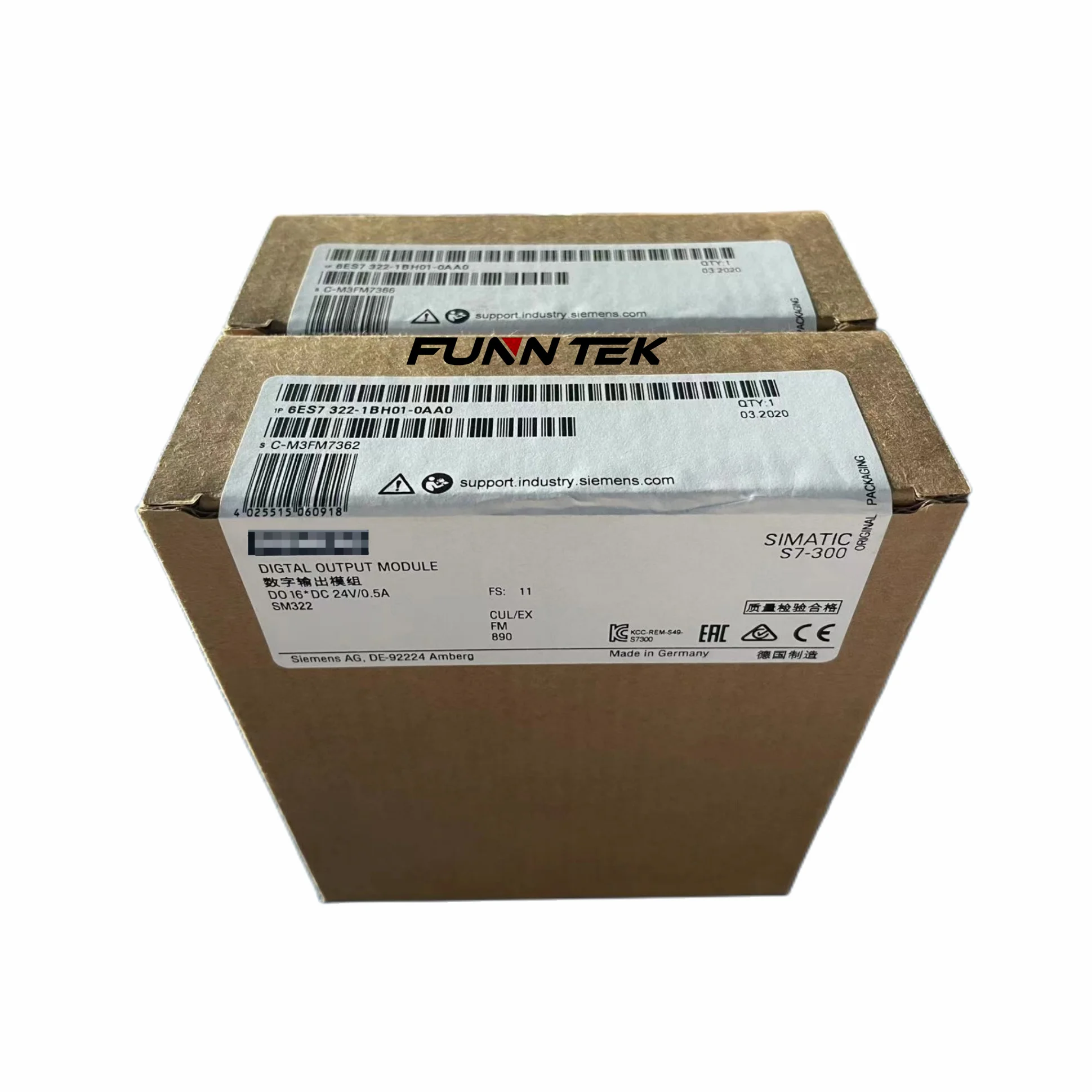 Large Stock 6ES7 322-1BH01-0AA0 Siemens PLC SIMATIC S7-300 Digital output SM 322 6ES7322-1BH01-0AA0