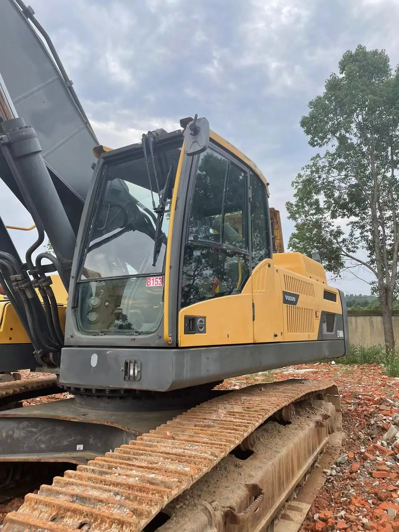 Original volvo EC480DL excavator used ,used volvo excavator 48ton diggers for sale
