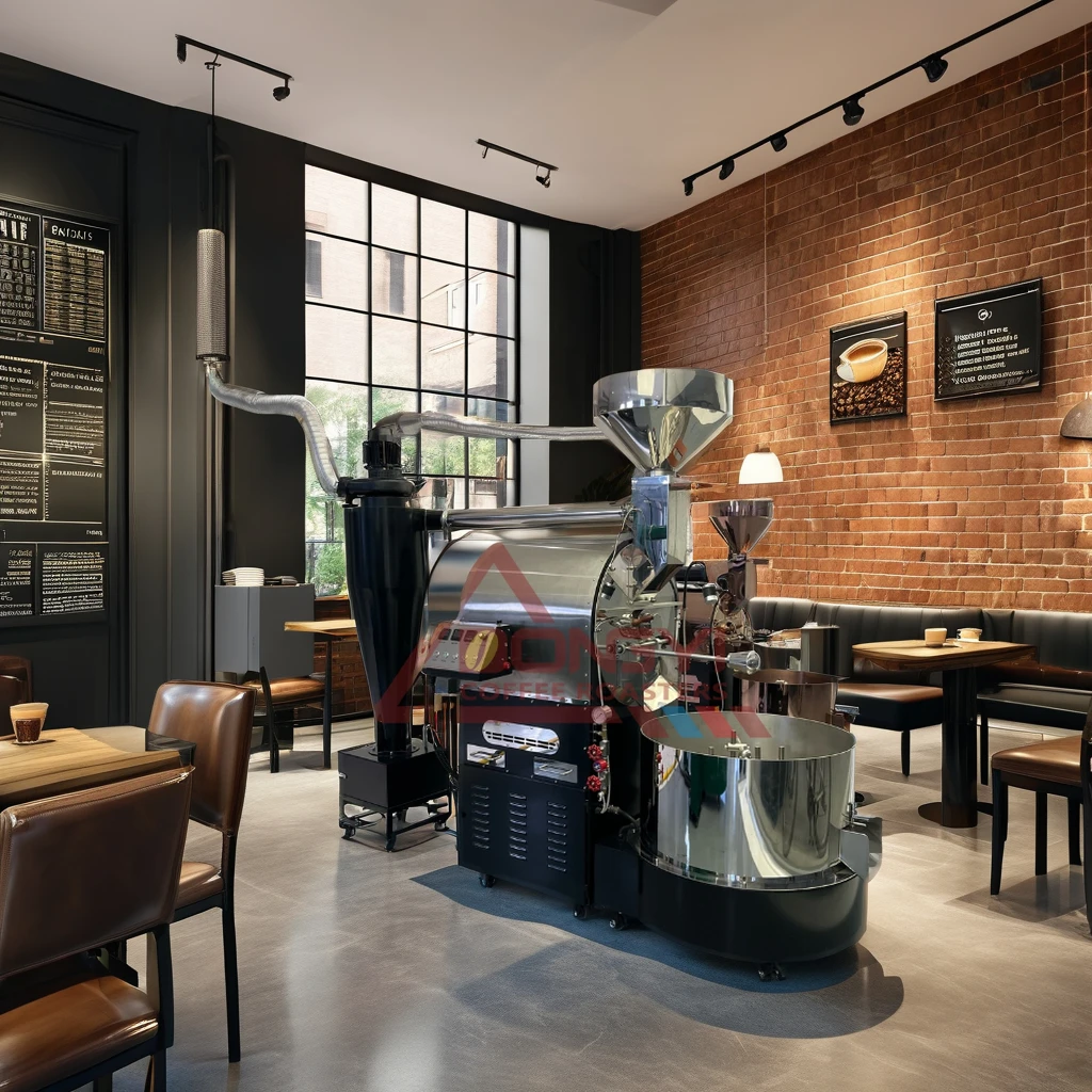 Dongyi Supplier Plant Industrial LNG/LPG Gas15kg 20kg 30kg 60kg 120kg 200kg 300kg Coffee Bean/Cocoa Roasting Machine