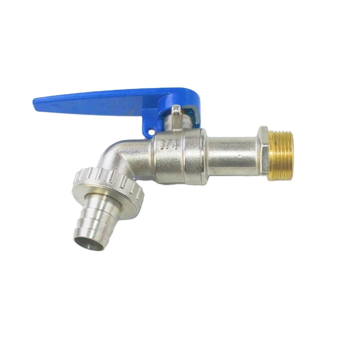 External Thread connection manufacturer promotion home kitchen brass bibcock zinc bib cock faucet tap hose bib tap