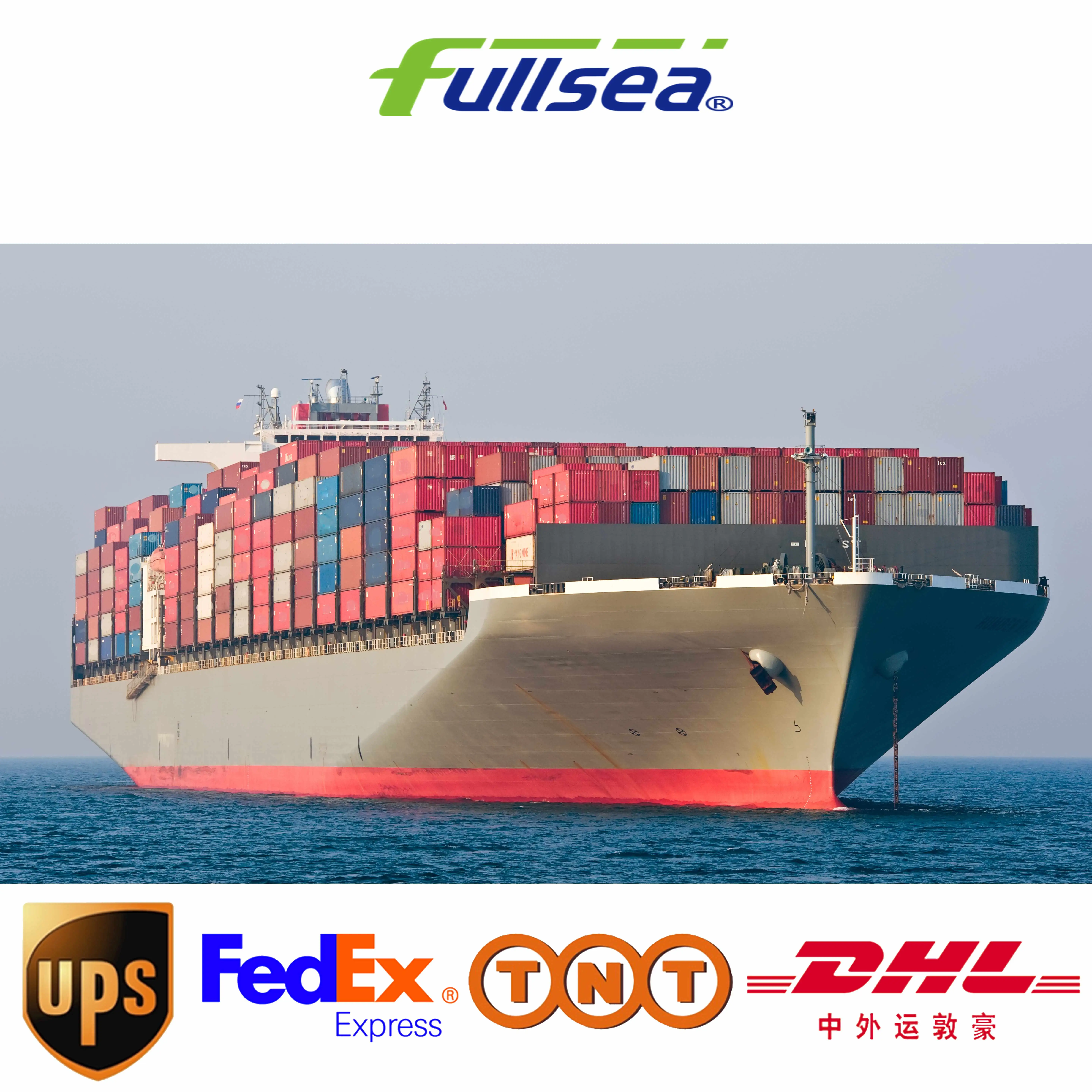 China Shipping Agent Cargo Ship Door to Door Shipping Fast Sealine Sea Shipping from China to USA