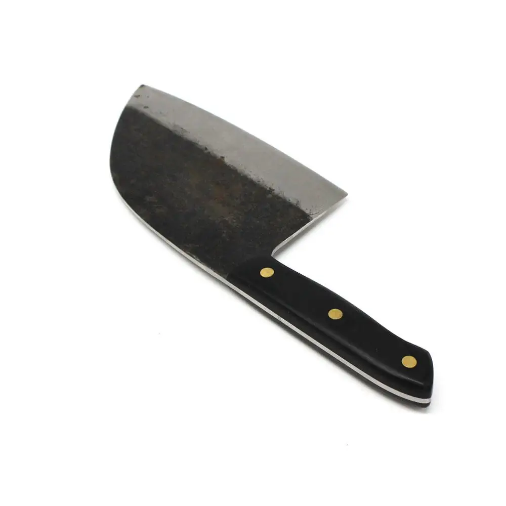 High-quality Handmade Almazan Forged Knife Hand Forged Multipurpose Knife for Kitchen Cooking Chopping Serbian Chef Knife