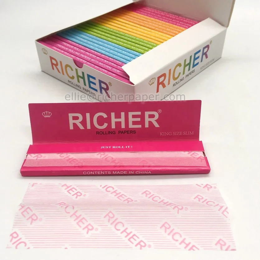 2020 RYO Custom Pink, Black, Blue, Purple Smoking Rolling Papers