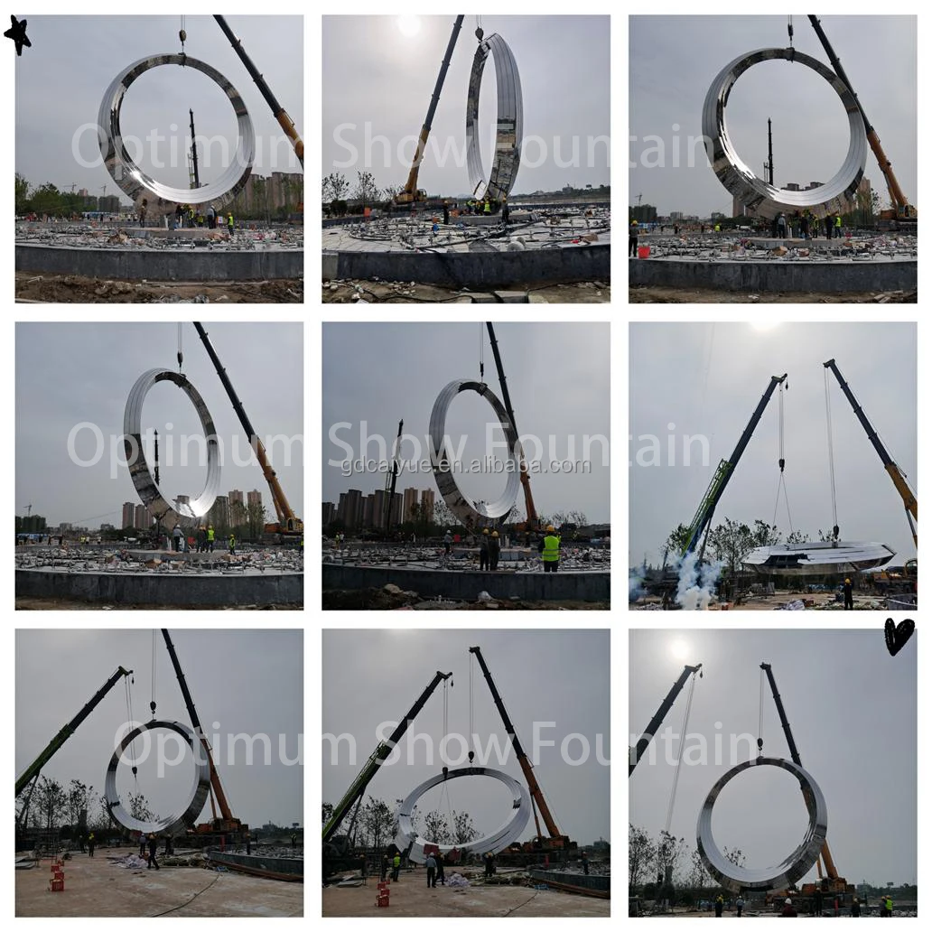 FREE DESIGN China Fontaine Landmark Icon Sculpture Musical Water Fountains