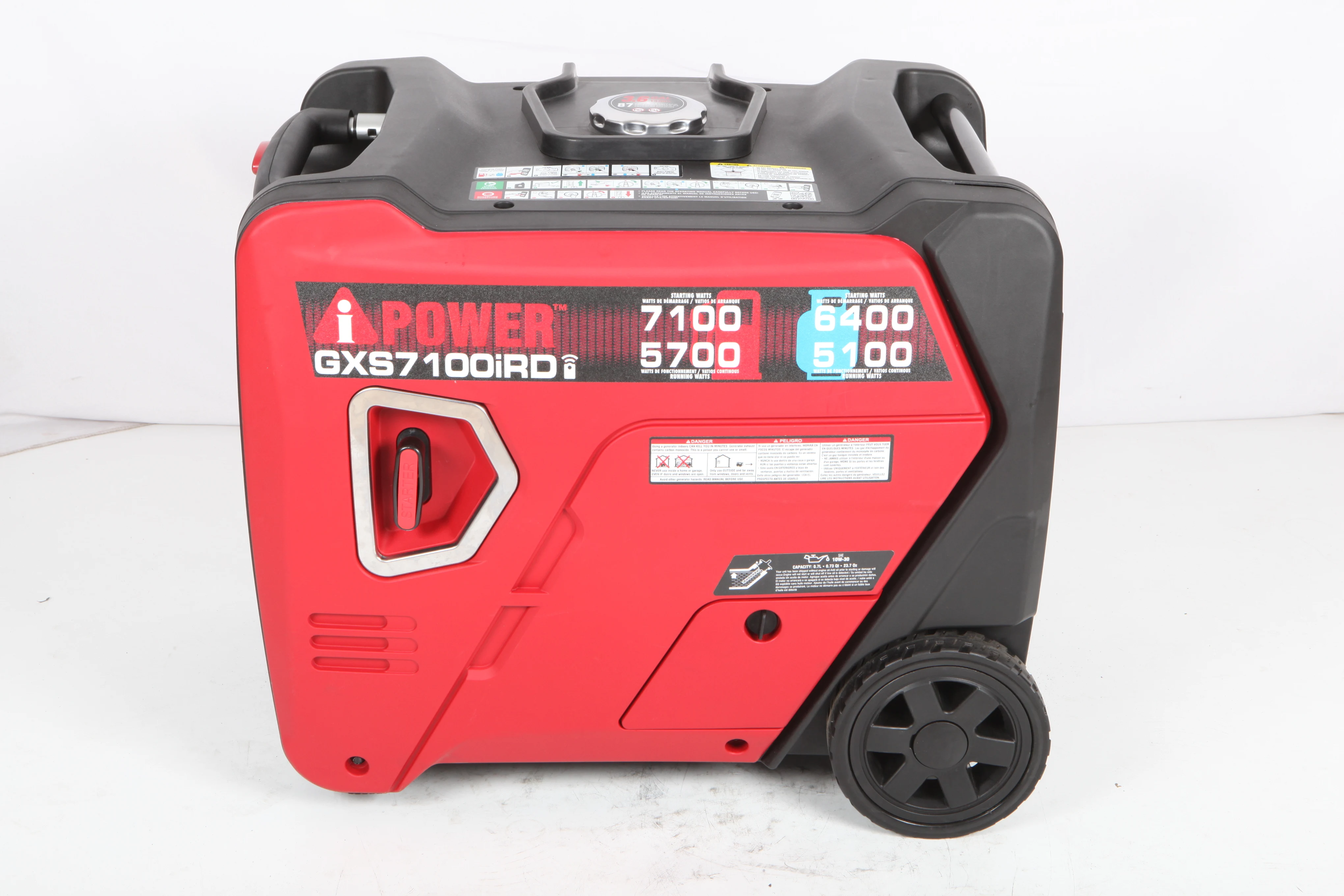 Dual Fuel LPG Inverter Generator Electric Portable silent 5500w 6000w