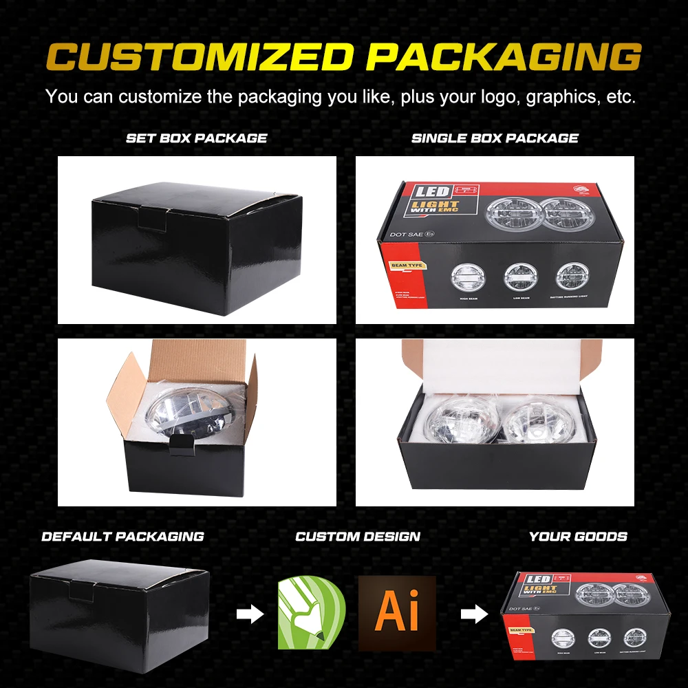 50W 4 Inch Yellow White Color Off Road Car Laser Fog Light Motorcycle,12V 24V Spot Beam Led Fog/Driving Lights