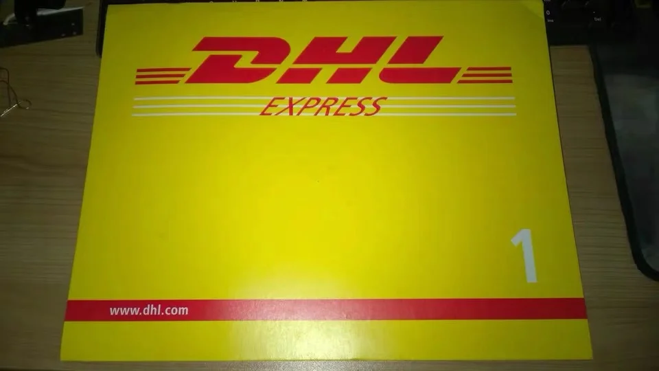 Suppliers Recycled Cardboard Envelopes China DHL Packing List Printing Documentes Envelope 23*32cm, or Custom Delivery Package