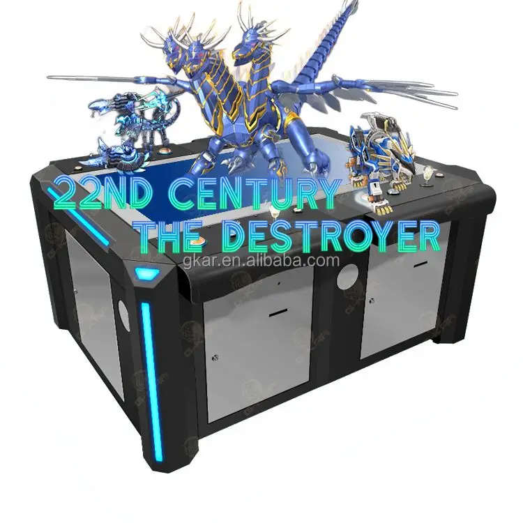 2025 Manufacturer Arcade 4/6 Player Metal/Wood Fish Table Game Software 22nd Century The Destroyer