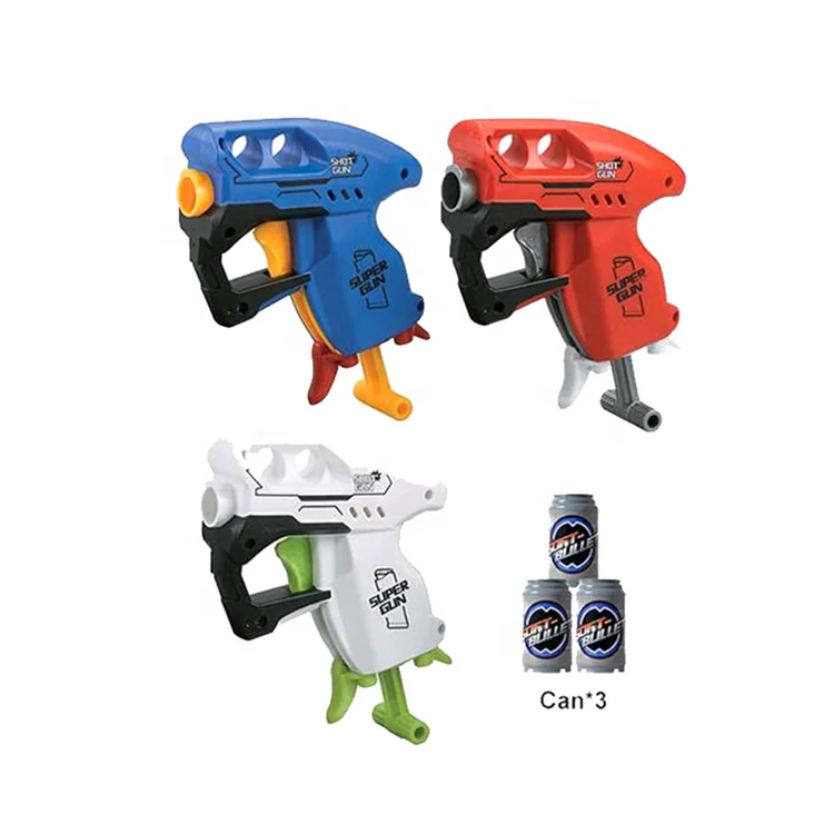 Best  Selling Kids Mini Plastic Air Soft Bullet Gun Toy With 8 Bullets