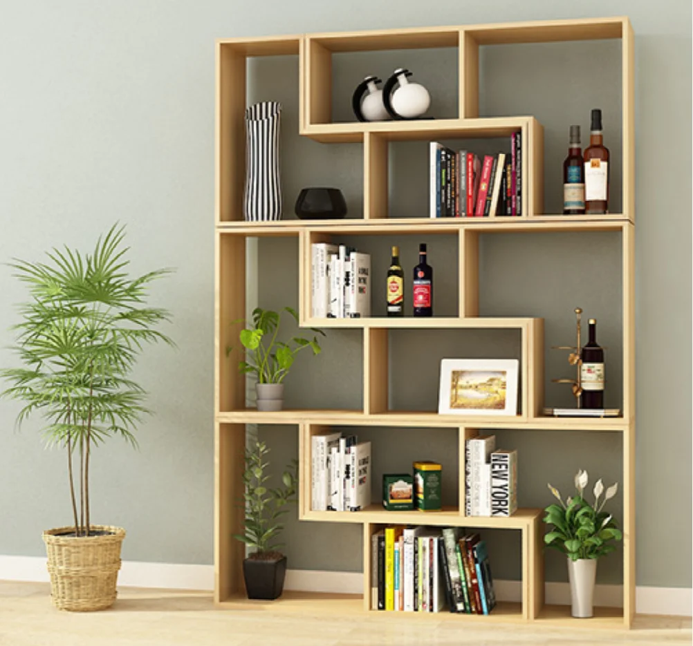 Простой промышленный книжный шкаф YQ JENMW современный для библиотеки с бесплатной комбинацией креативный