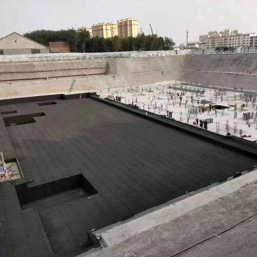 Basement Swimming Pool Concrete Water Proof Moisture Proof Self Adhesive Polymer Modified Bitumen Waterproof Roofing Membrane