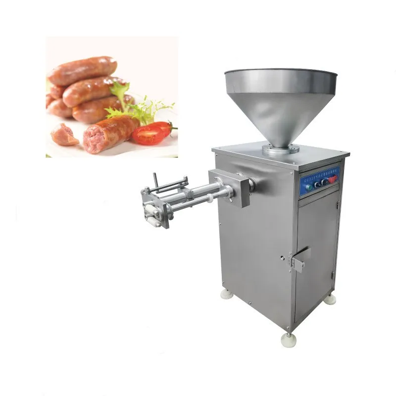 high output Horizontal meat sausage stuffer making machine production line