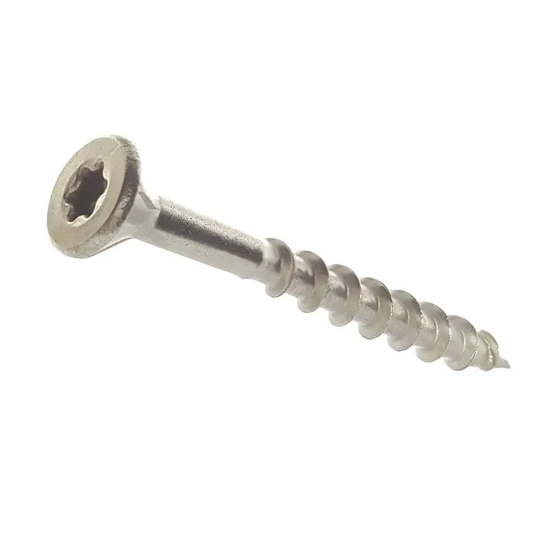Torx T25 Flat Head #9 x 2-1/2 Deck Screw CSK Wood Screw type 17 point