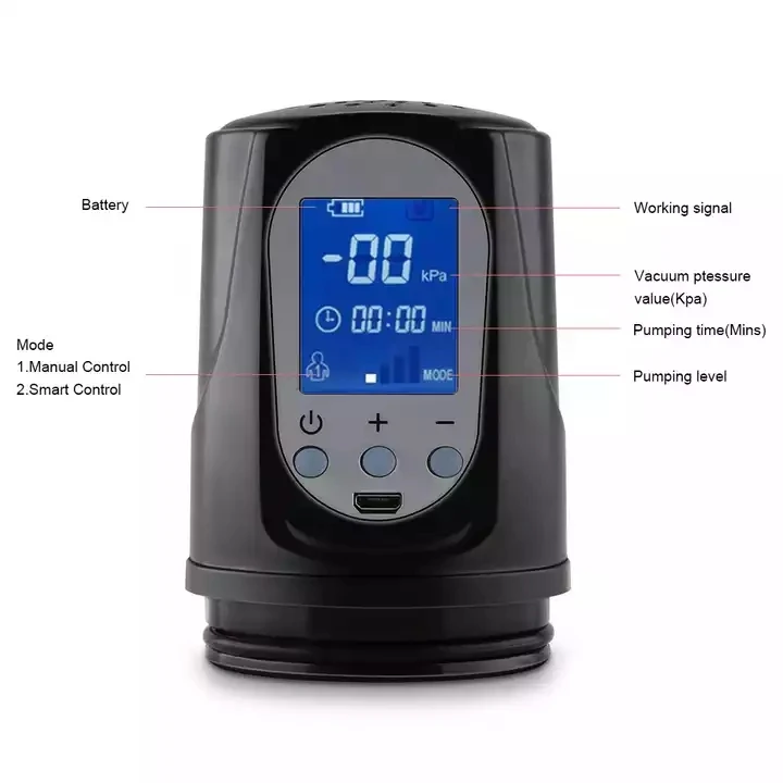Electric Penis Pump  Men Masturbator Penis Extender Penile Vacuum Pump Penis Enlargement Male Enhancement