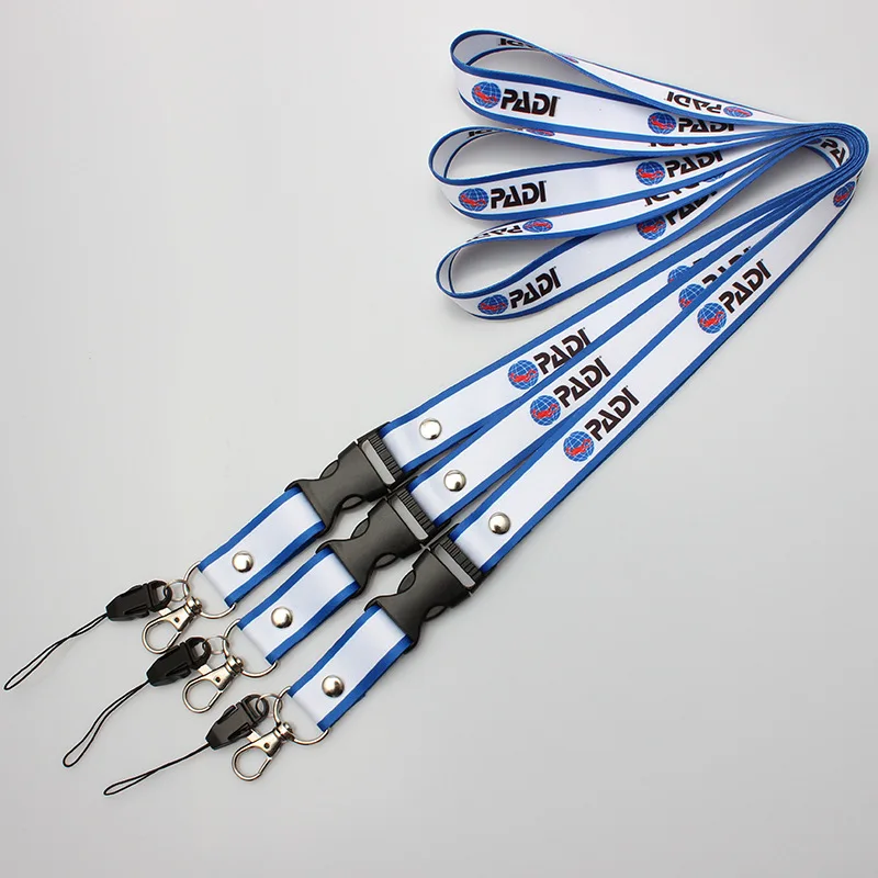 Manufacturer High Quality Polyester Personalised Customizable Lanyards safety security reflective lanyards with logo custom