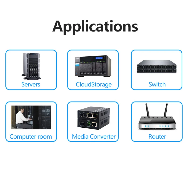 40G 10KM QSFP+ Fibre Optic Modules 1310nm Single Mode Dual Fiber LC DDM 40GBASE-LR4 QSFP+ Module