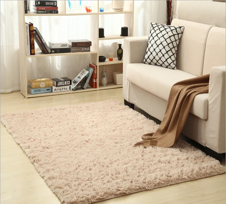 New design luxury home decoration house living room fluffy fur carpet polyester shaggy carpets and rugs flooring
