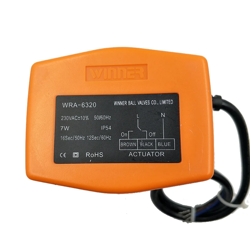 ISO9001 Certification DN15 1/2 inch 2 Way 220VAC Electric Actuated PVC Plastic Motorized Ball Valve Water Control