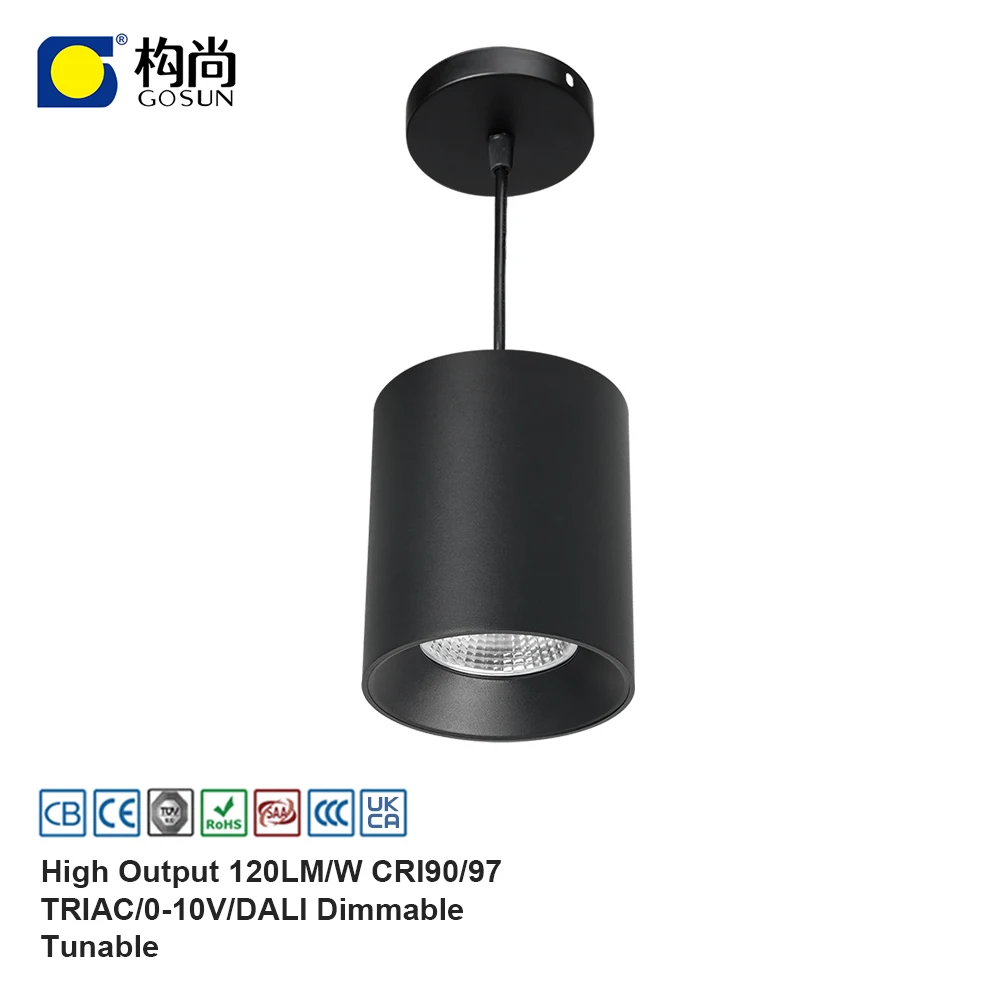 Anti Glare CE/RoHS Ip20 15/24/36/60 beam angle 15W lighting high lumen led surface mount down light