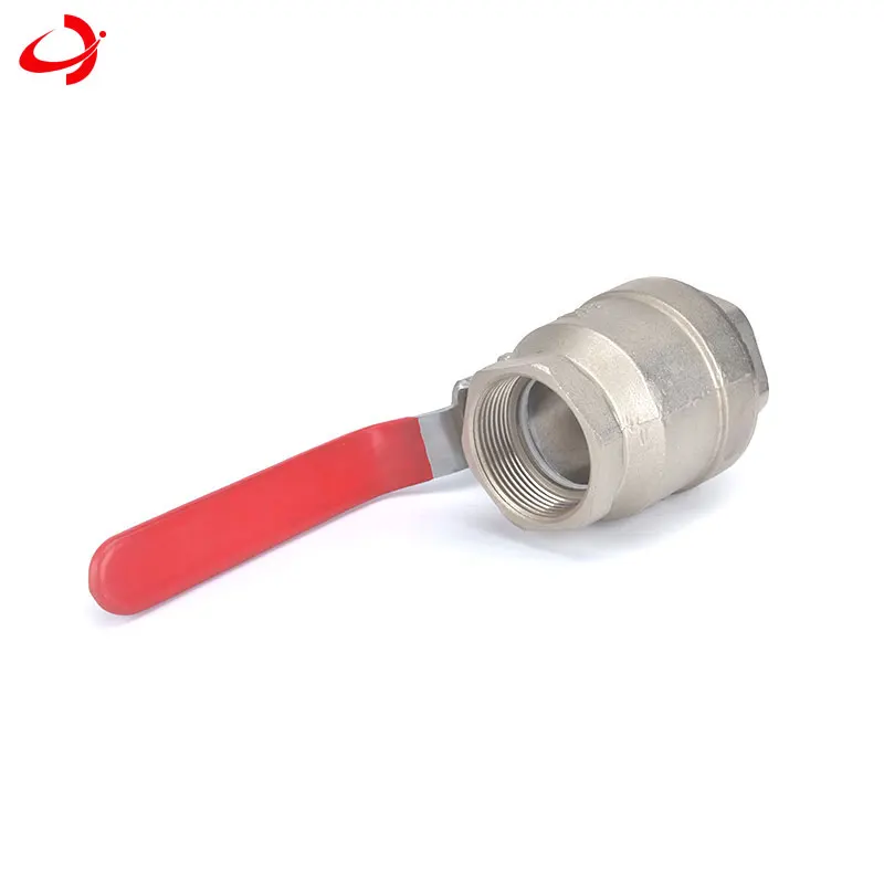 Hot Cold Brass Chrome Plated Ball Valve Large Flow for Kitchen & Bathroom Manual Power Water & Oil Media OEM Customizable