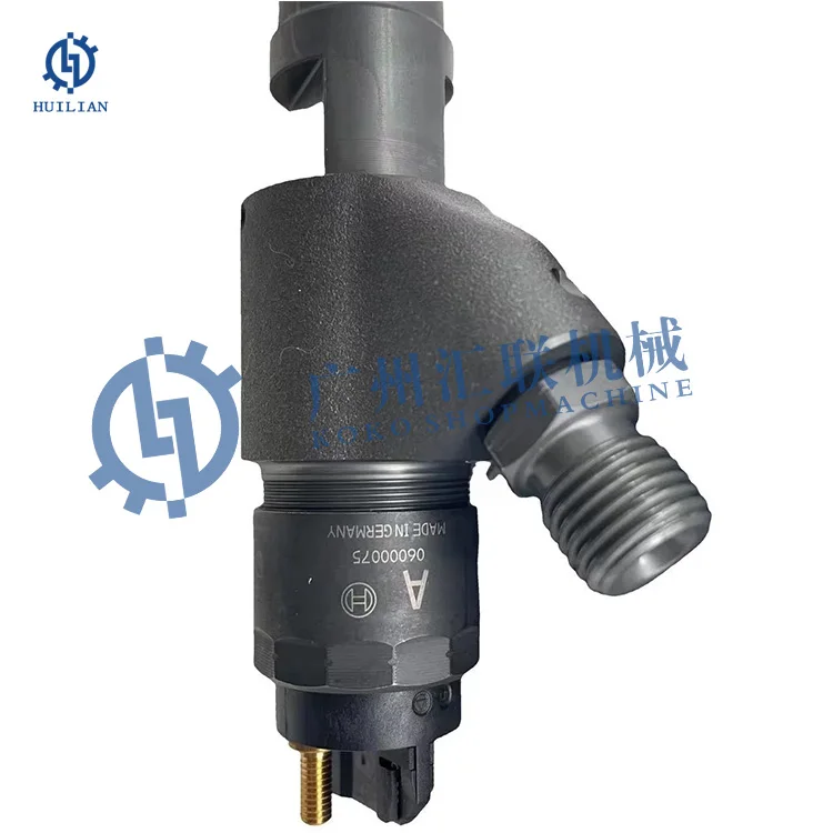 EC140 EC210 EC350 Excavator Parts D4D D6E D8K Engine Genuine Fuel Injector 0432193486 0445120067 0445124042