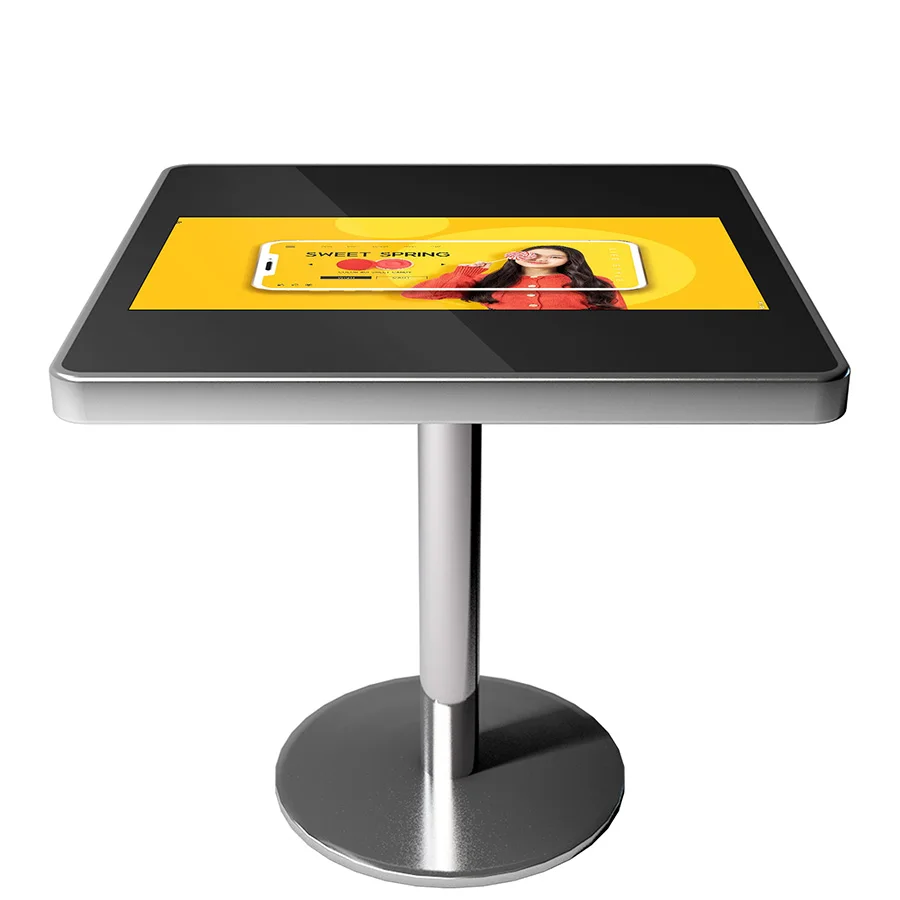 Smart Interactive Waterproof Digital Multimedia LCD Touch Coffee Table for Restaurant