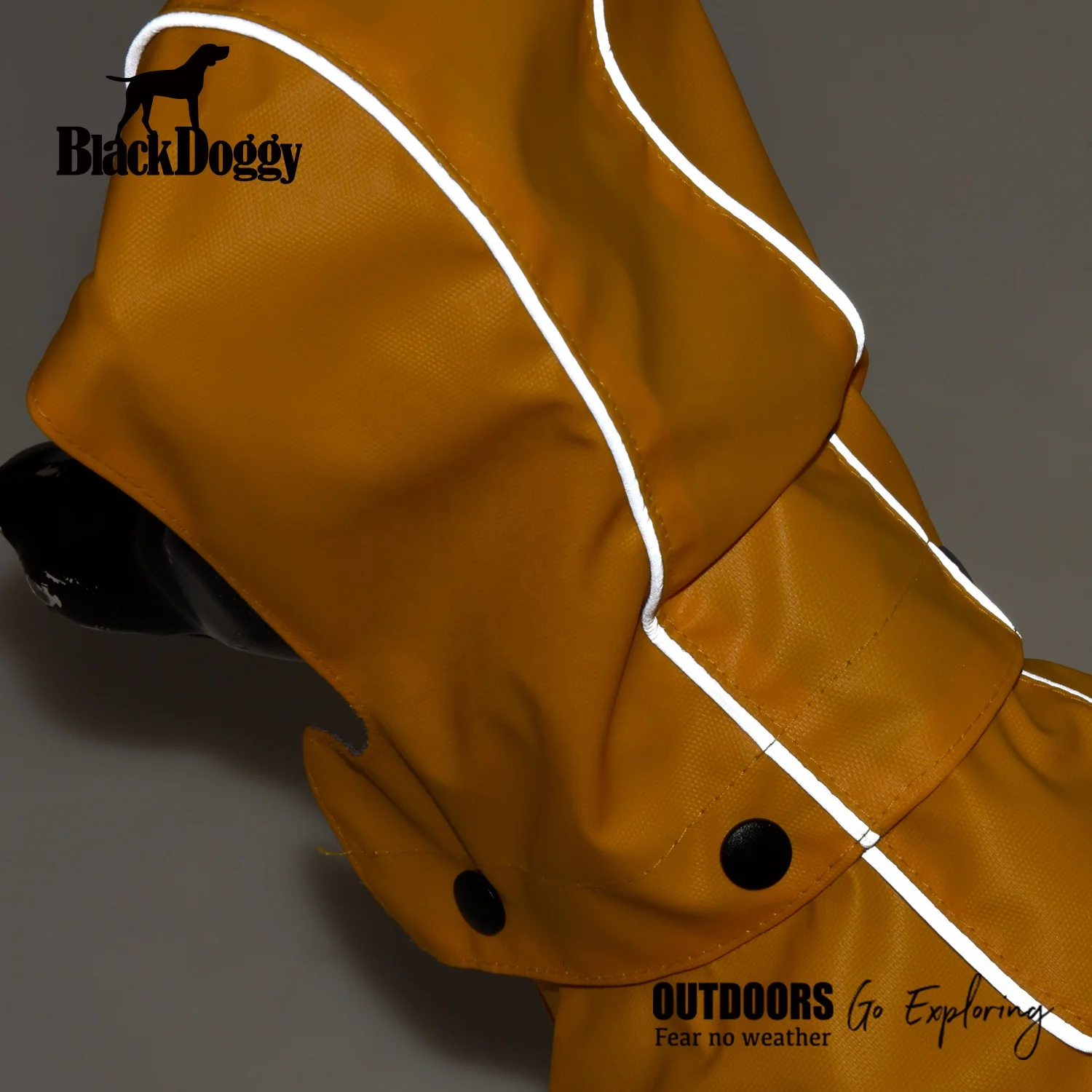 Wholesale Dog Coats Waterproof Raincoat Pet Clothes with Detachable Hoodie